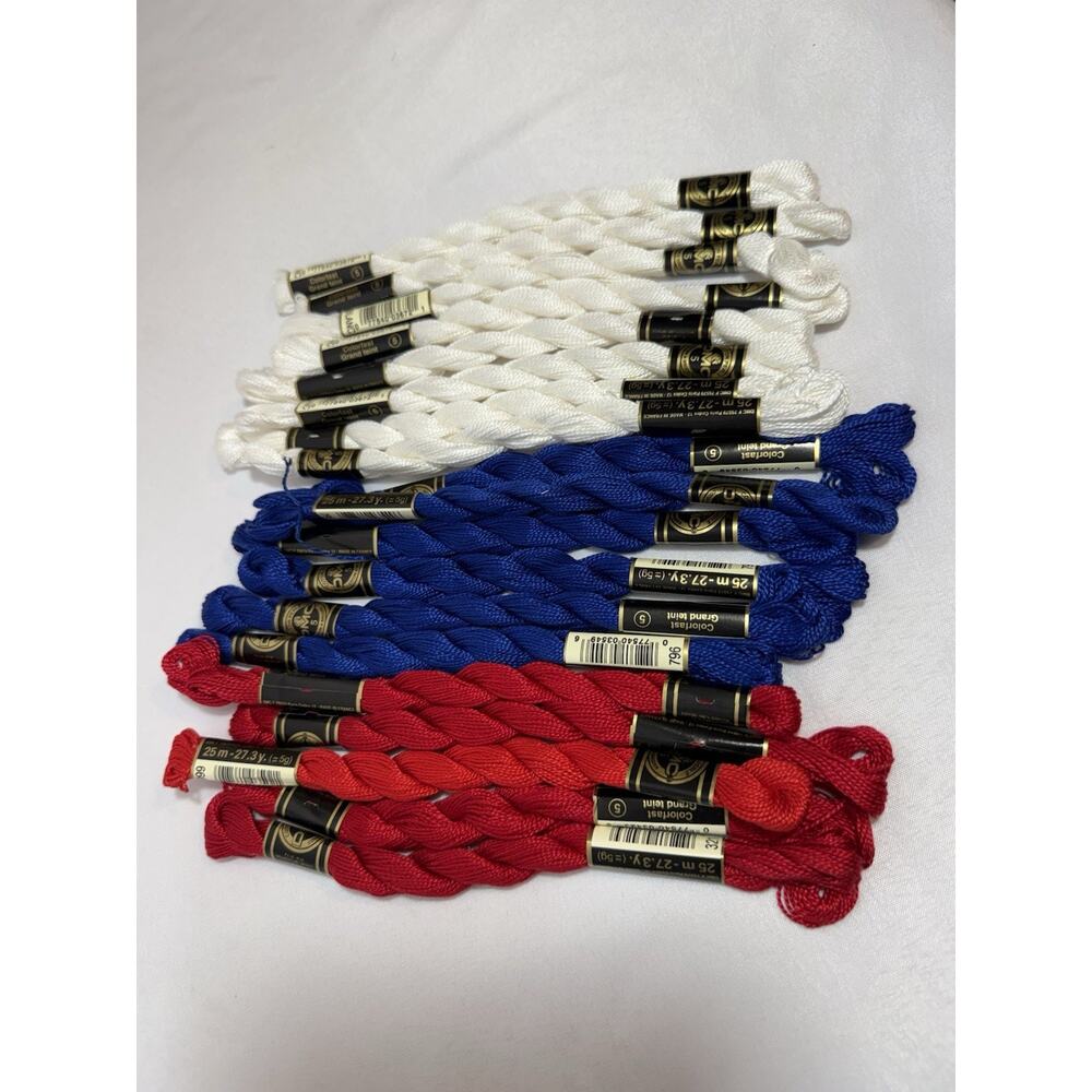 THREADS FOR STITCHING- DMC Perle Cotton #5 (19)